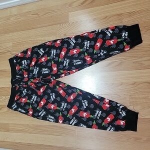 Sriracha KEEP IT SPICY Rooster Joggers Sleep Pants Pajama Bottoms Loungewear